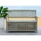 Safavieh Outdoor Collection Brisbane Storage Bench Grey